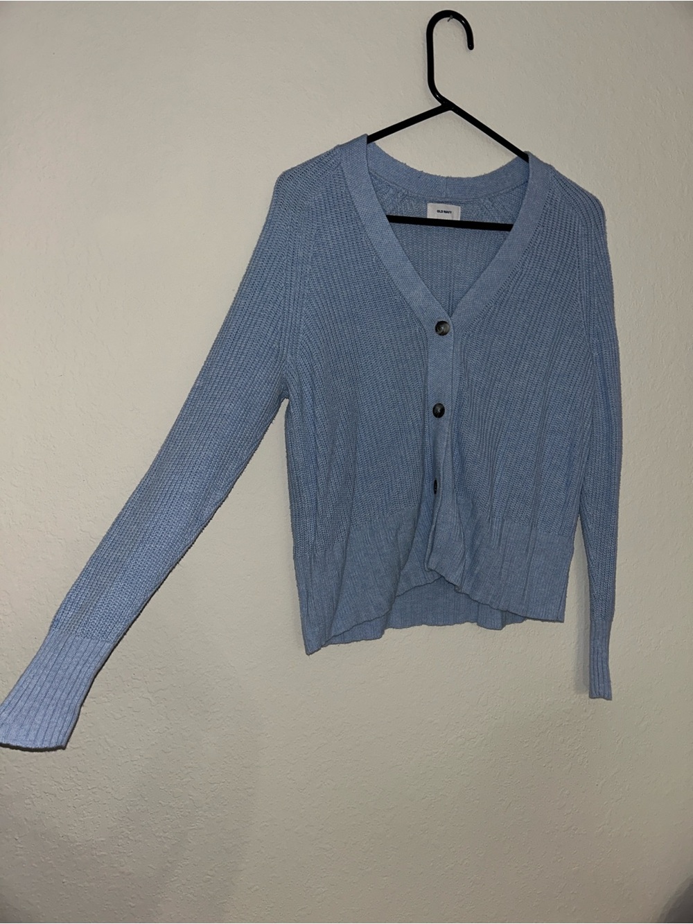 V-Neck Button Cardigan